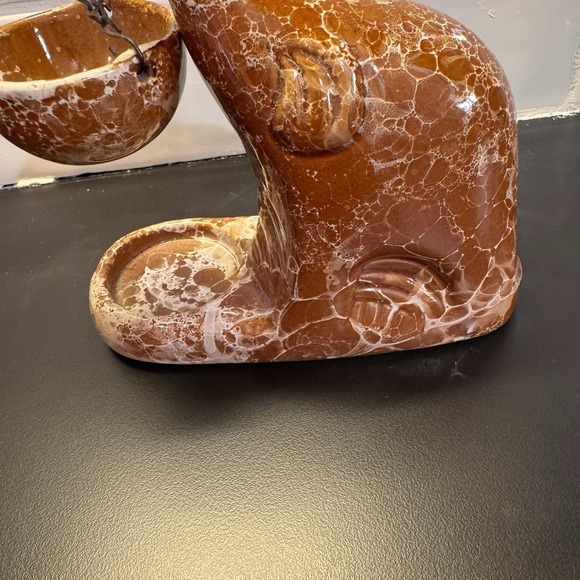 Elephant Trunk Up Oil Burner Tea Light Candle Holder Tart Wax Warmer Diffuser - Picture 3 of 10